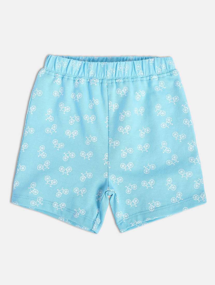 boys pack of 3 printed mid rise shorts - 22106716 -  Standard Image - 3