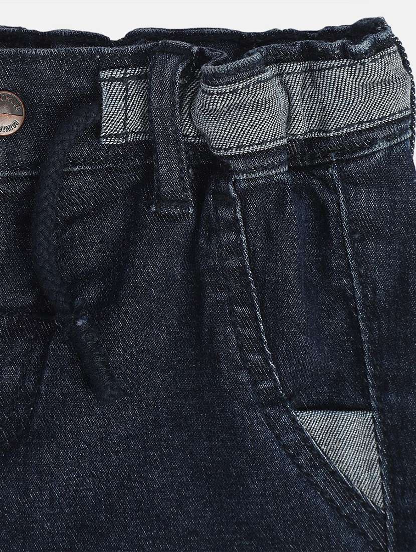 boys solid mid rise regular fit shorts - 22106732 -  Standard Image - 3