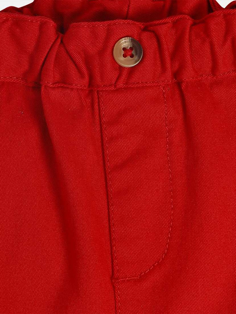 boys solid mid rise regular fit shorts - 22106744 -  Standard Image - 3