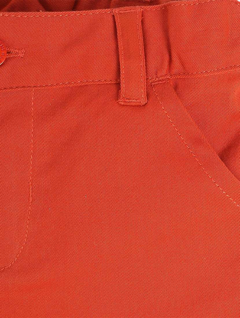 boys solid mid rise chinos - 22106788 -  Standard Image - 3