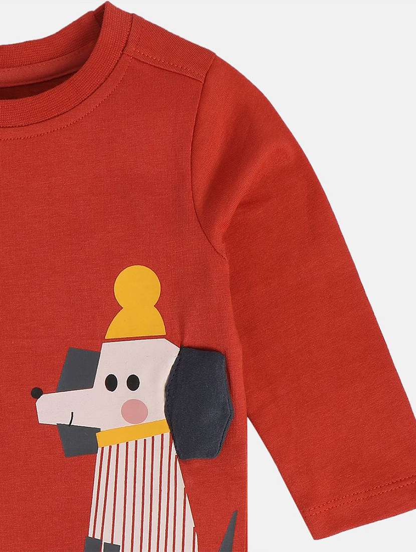 boys printed long sleeve t-shirt - 22106834 -  Standard Image - 3