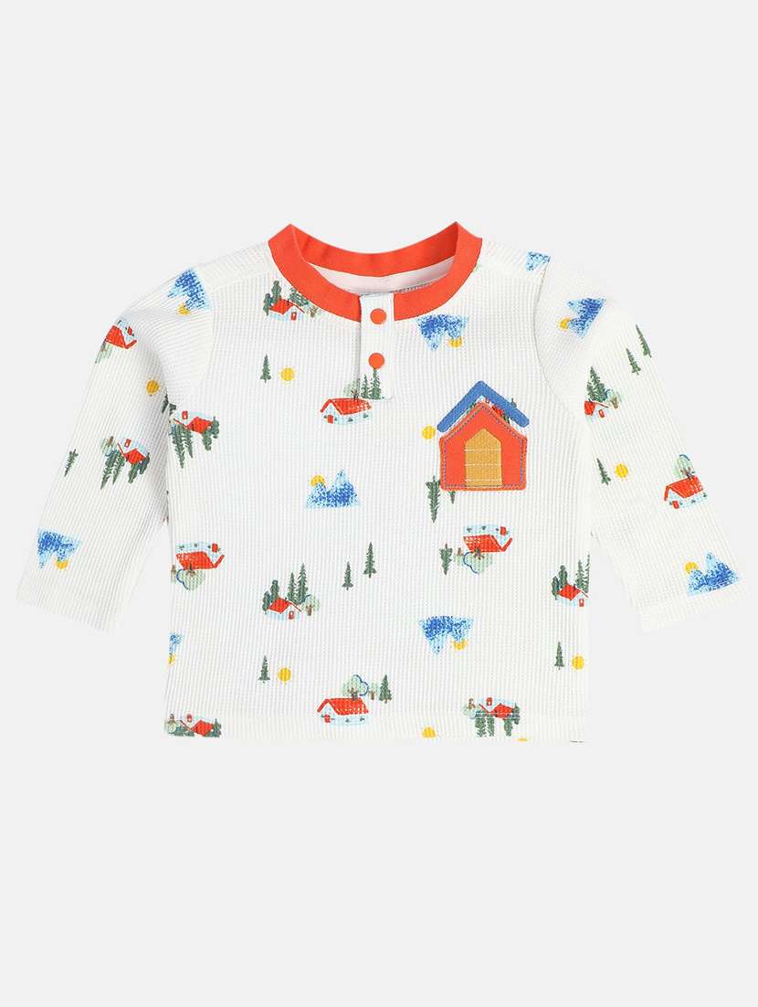 boys printed long sleeve t-shirt