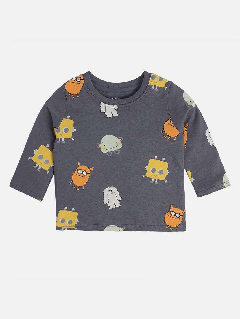 kids pack of 2 printed round neck t-shirt - 22106853 -  Standard Image - 3