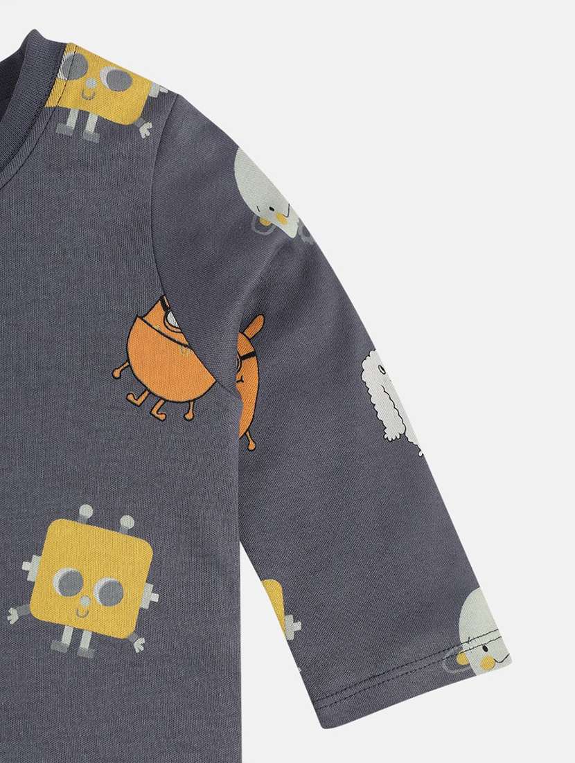 kids pack of 2 printed round neck t-shirt - 22106853 -  Standard Image - 5