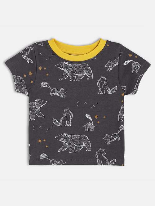 kids printed round neck t-shirt - 22106888 -  Standard Image - 0