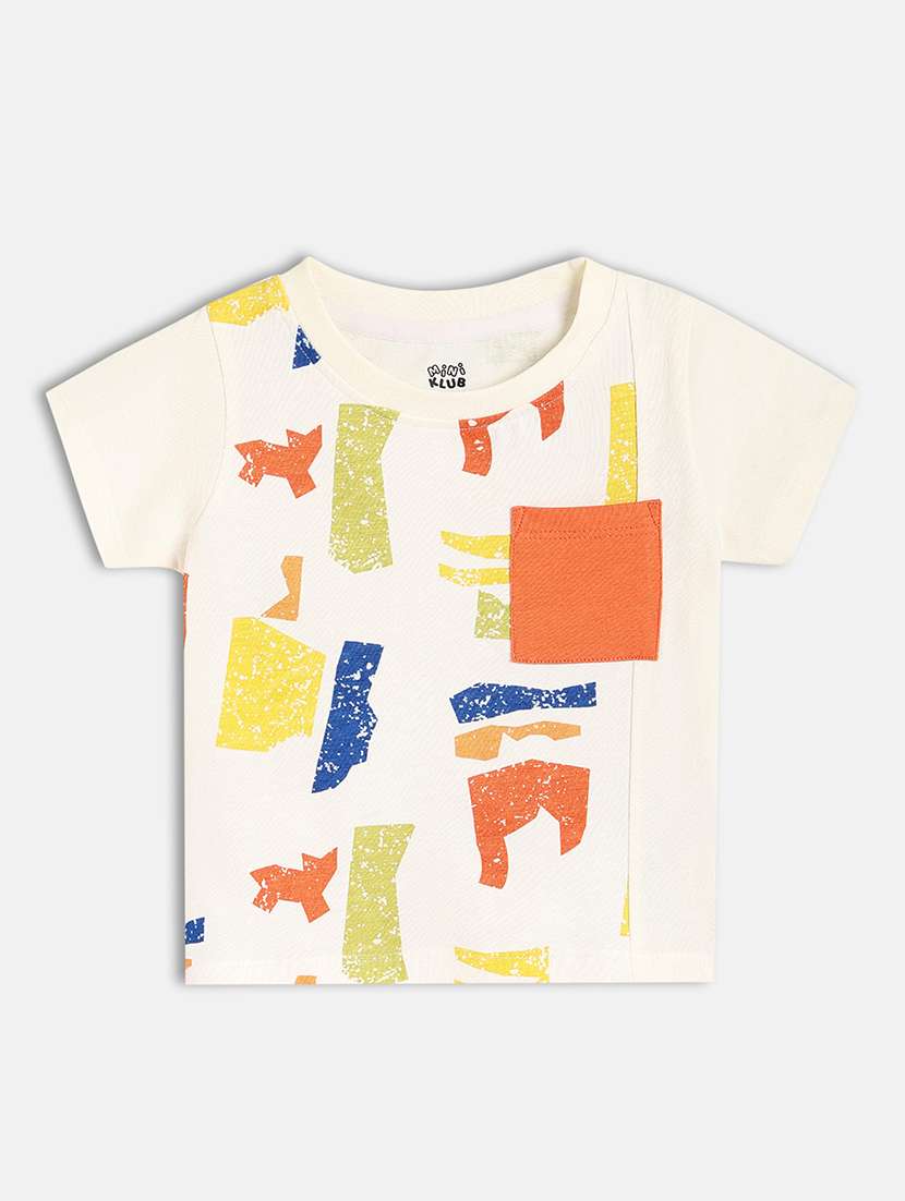 boys printed short sleeve t-shirt
