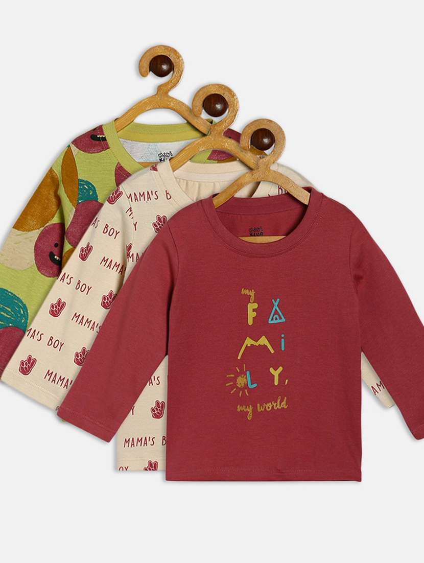 multi colored cotton tshirt