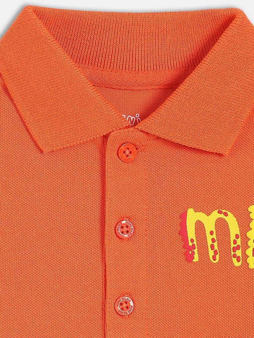 boys printed short sleeve polo t-shirt - 22107016 -  Standard Image - 3