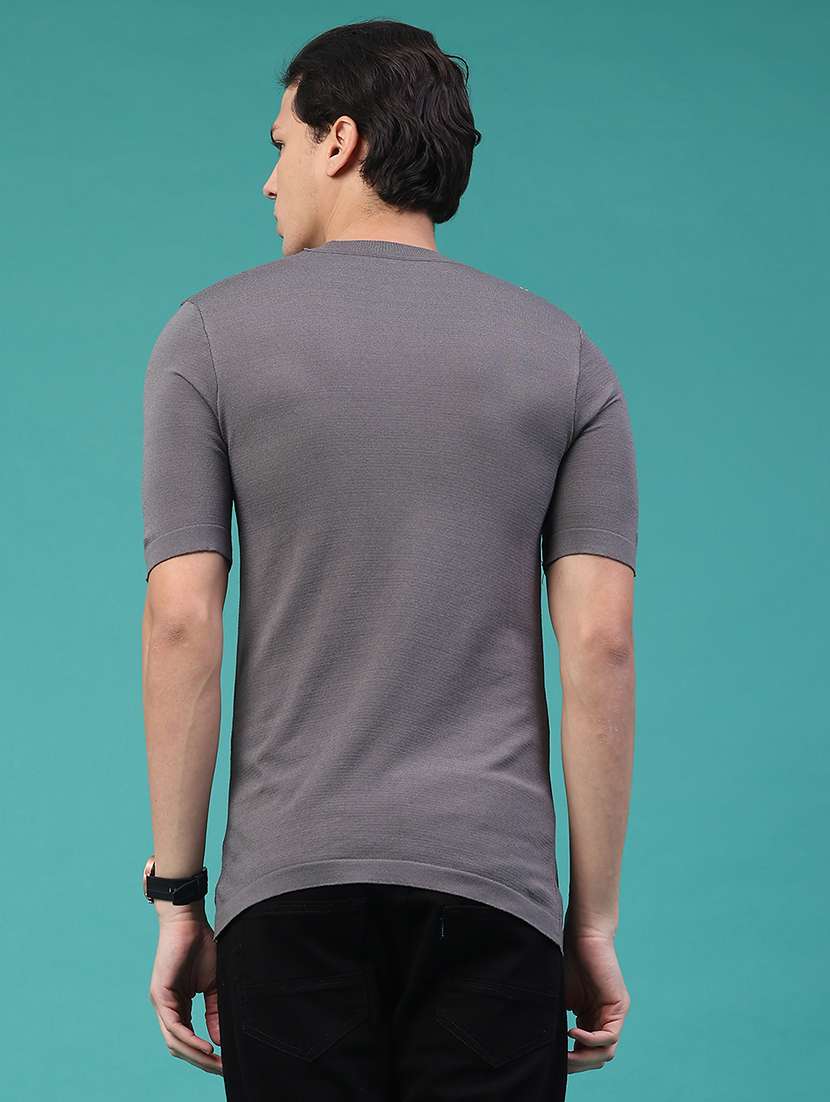 men striped round neck regular fit pullover - 22107260 -  Standard Image - 3