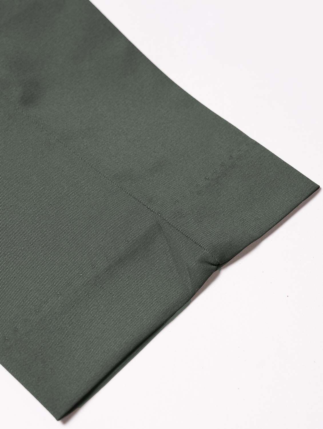 men solid mid rise flat front formal trouser - 22107377 -  Standard Image - 5