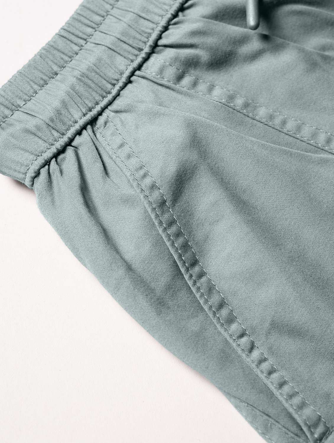 men solid mid rise regular fit cargo - 22107384 -  Standard Image - 5