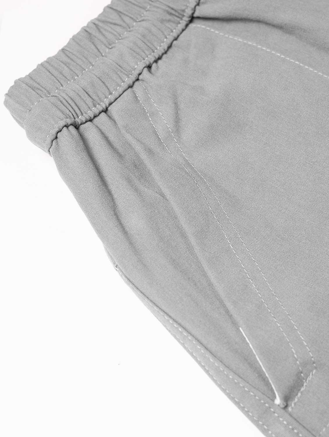 men solid mid rise regular fit cargo - 22107389 -  Standard Image - 5