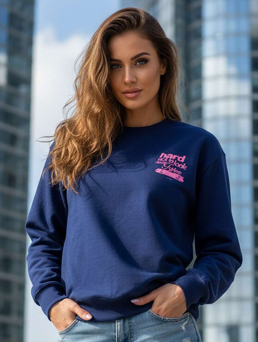 women printed long sleeve sweatshirt - 22107562 -  Zoom Image - 0