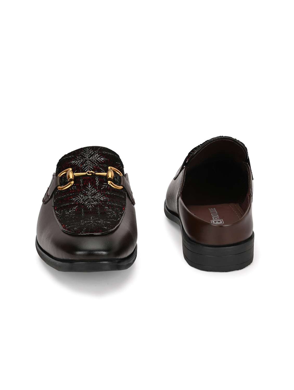 men brown slip on mule - 22107644 - Standard Image - 5