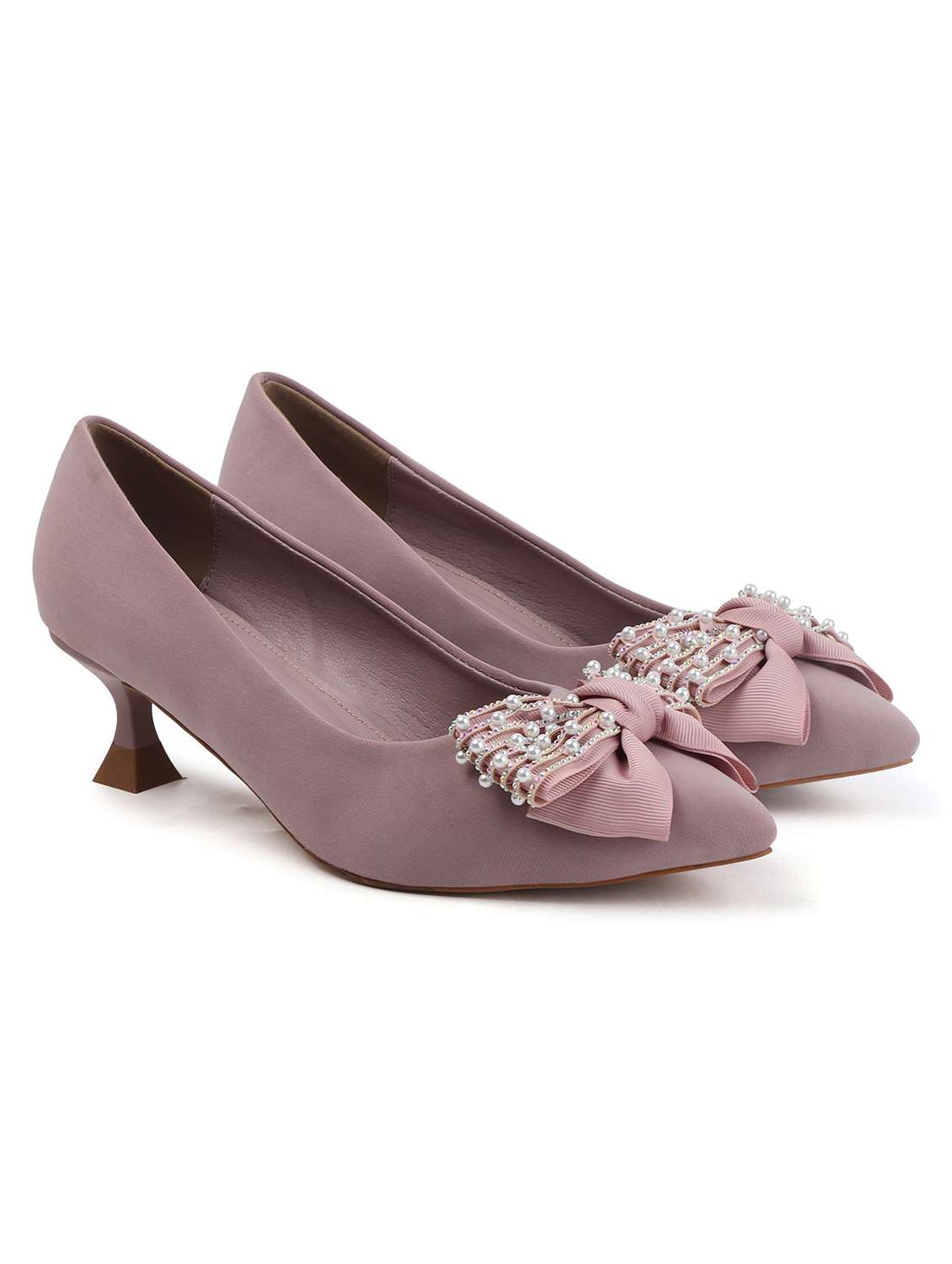 women purple slip on pump - 22107652 - Standard Image - 3