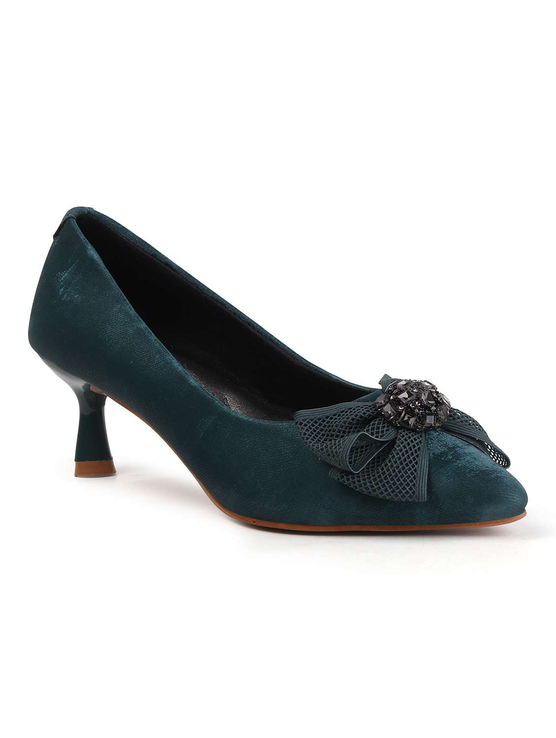 women green slip on pump - 22107658 - Standard Image - 3
