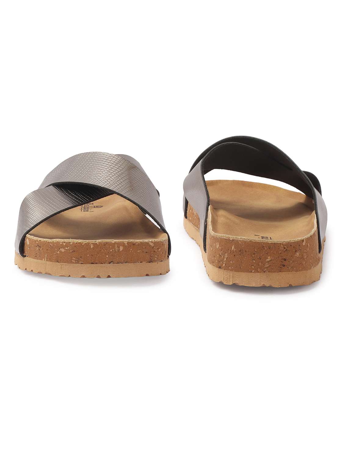 women solid slip on flat sandal - 22107672 - Standard Image - 5