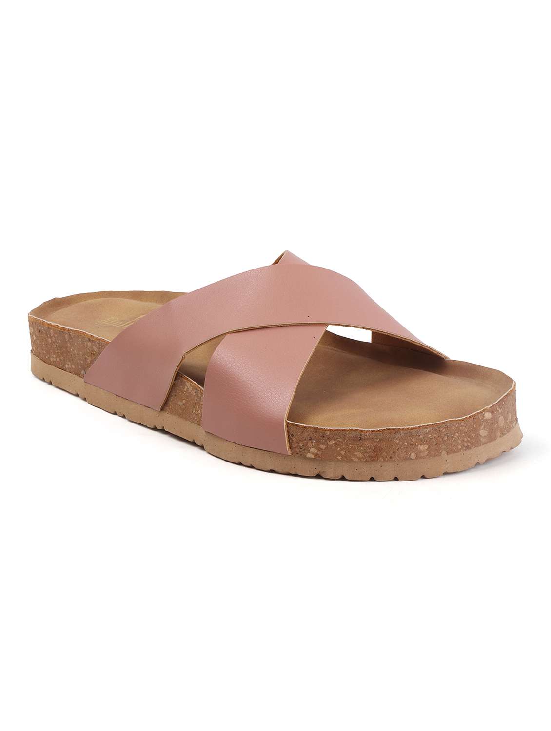 women solid slip on flat sandal - 22107675 -  Standard Image - 3