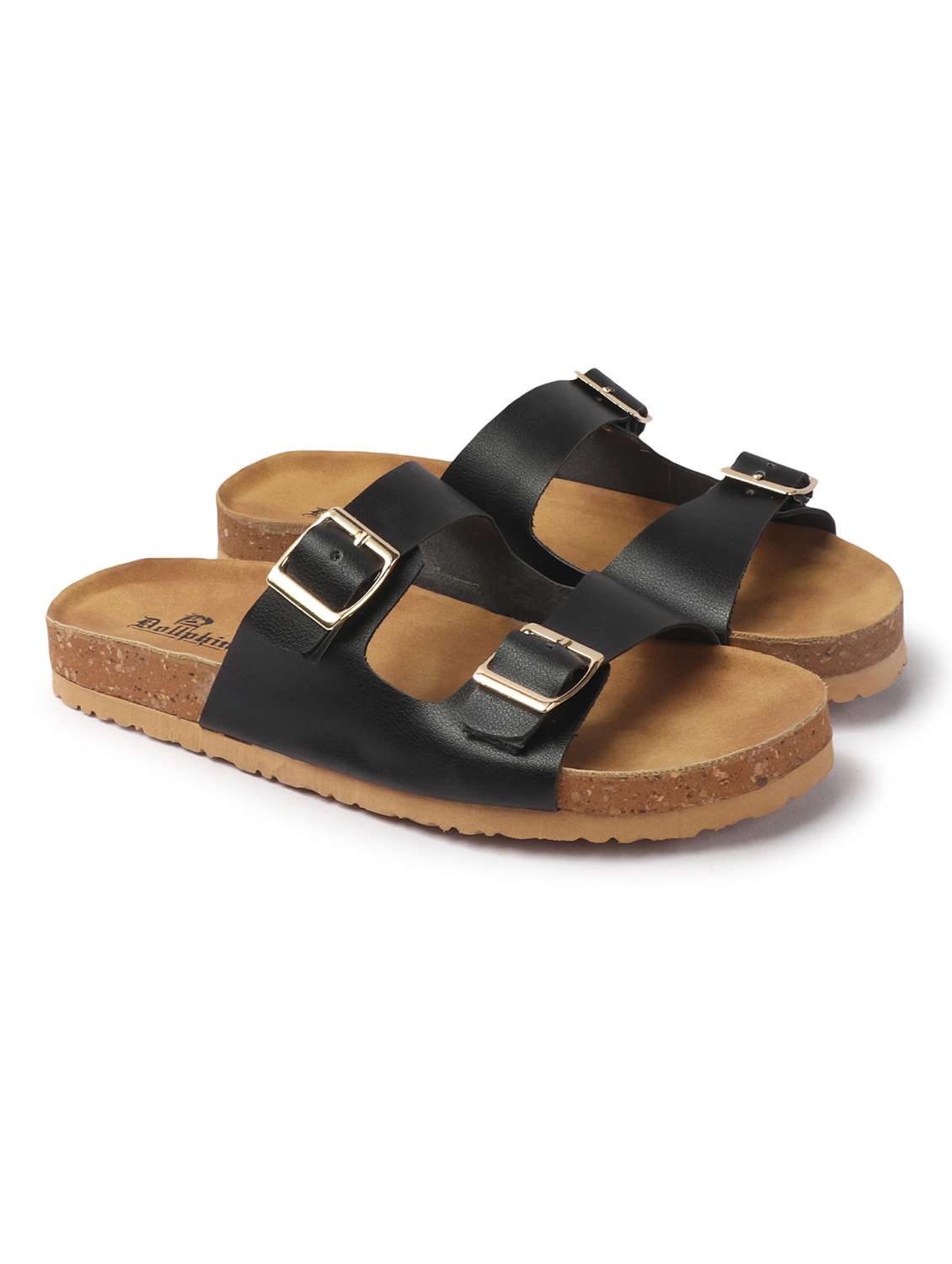 women solid slip on flat sandal - 22107677 - Standard Image - 3
