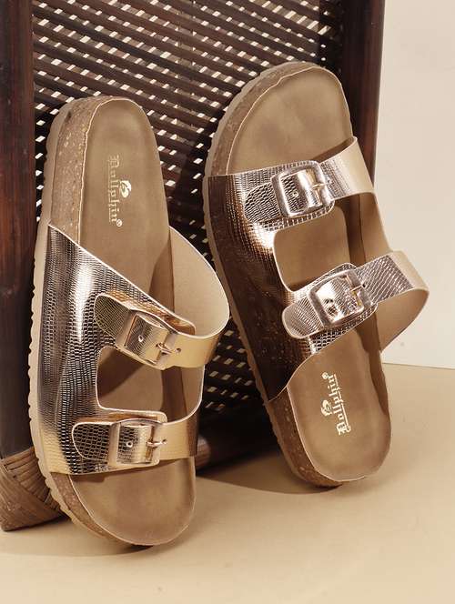 women solid slip on flat sandal - 22107680 -  Standard Image - 0