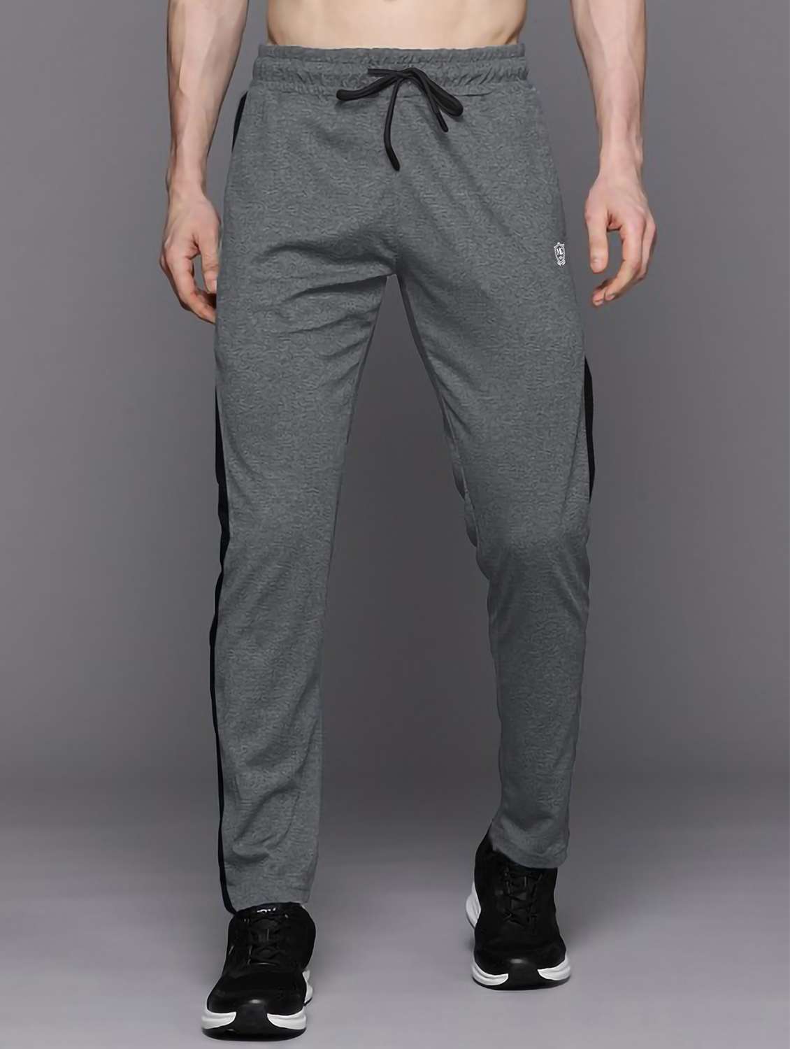 men side taped mid rise full length track pant - 22107758 - Zoom Image - 0