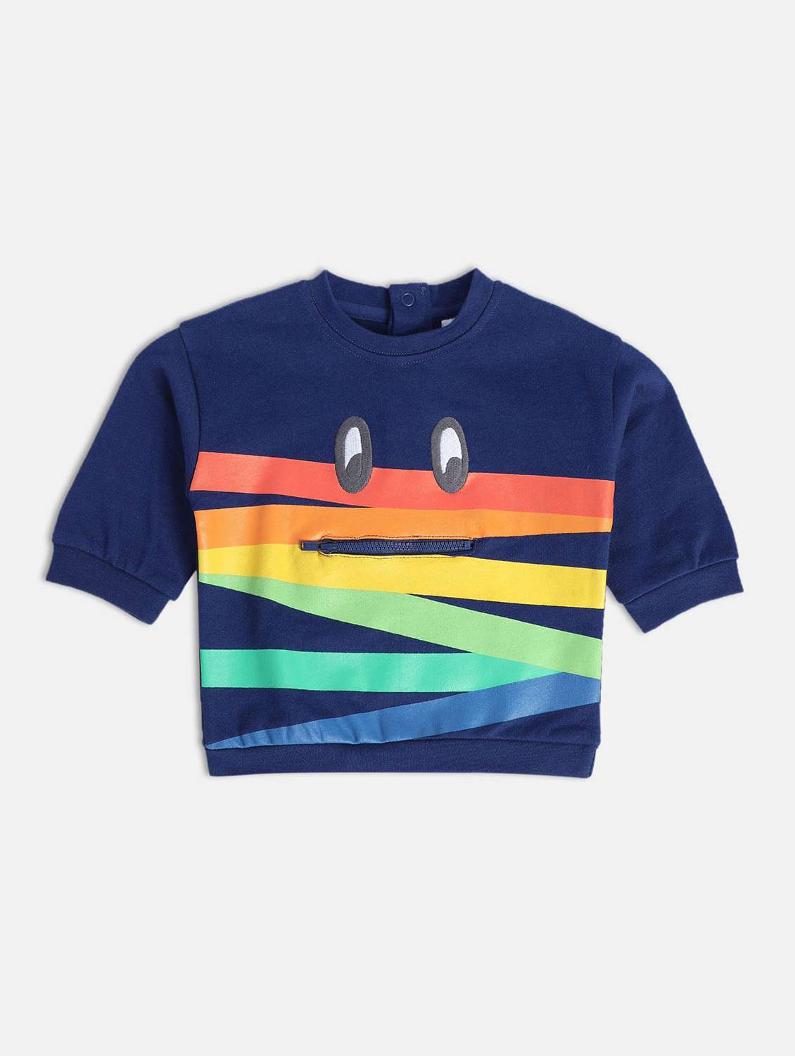 boys printed long sleeve sweatshirt