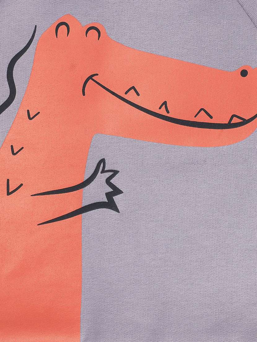 boys printed long sleeve sweatshirt - 22107778 -  Standard Image - 3