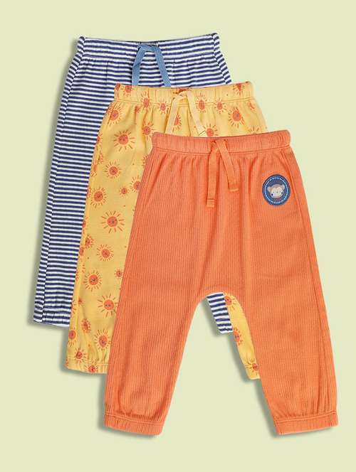 boys pack of 3 printed winterwear jogger - 22107915 -  Standard Image - 0