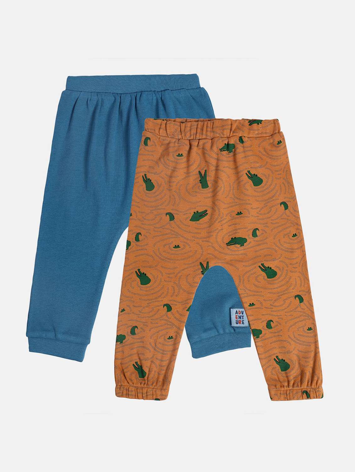 boys pack of 2 printed winterwear jogger