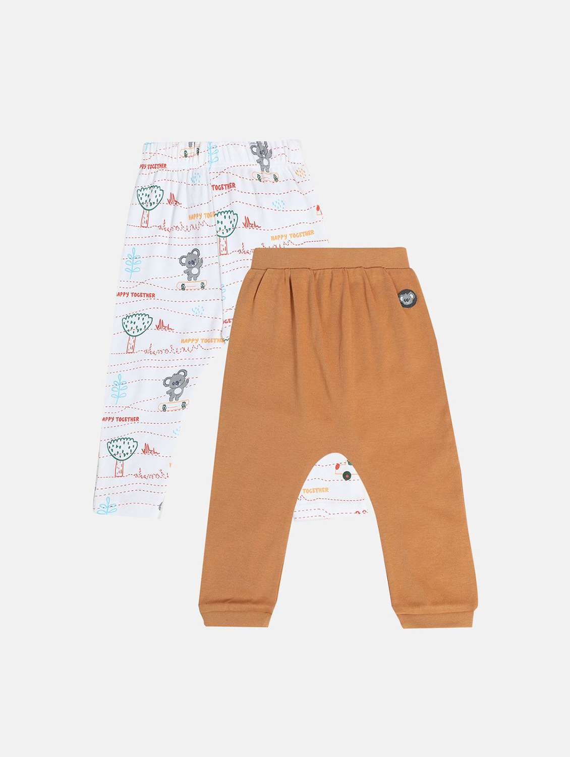 boys pack of 2 printed winterwear jogger
