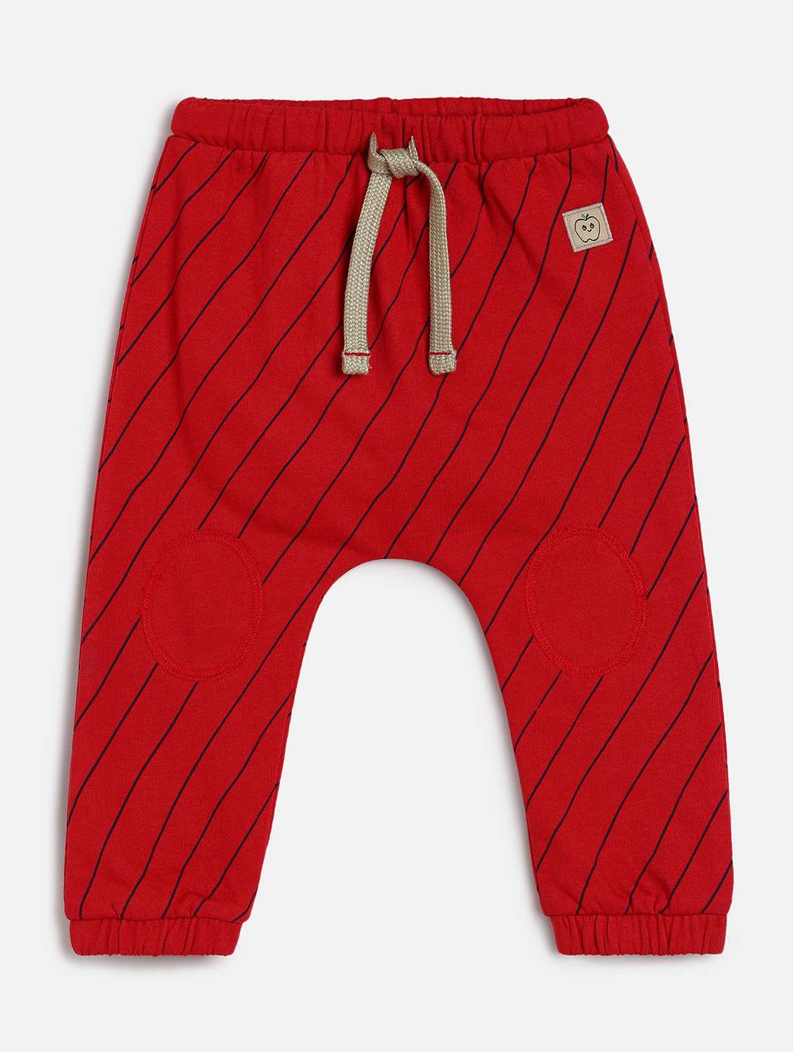 boys printed mid rise jogger