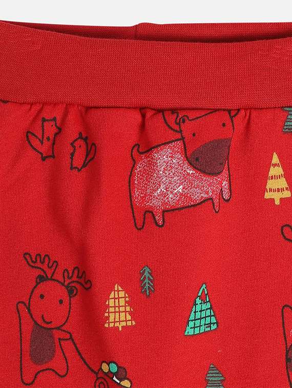 boys pack of 2 printed winterwear jogger - 22107953 -  Standard Image - 5