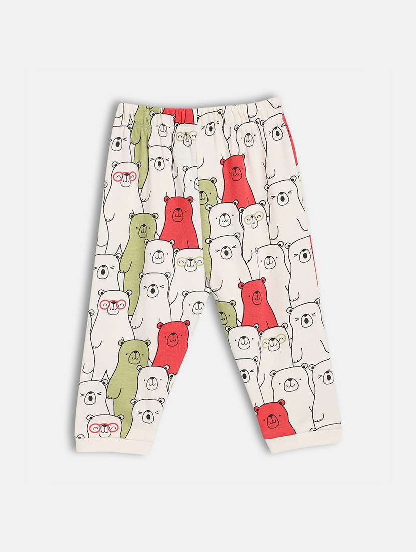 boys pack of 2 printed winterwear jogger - 22107962 -  Standard Image - 3