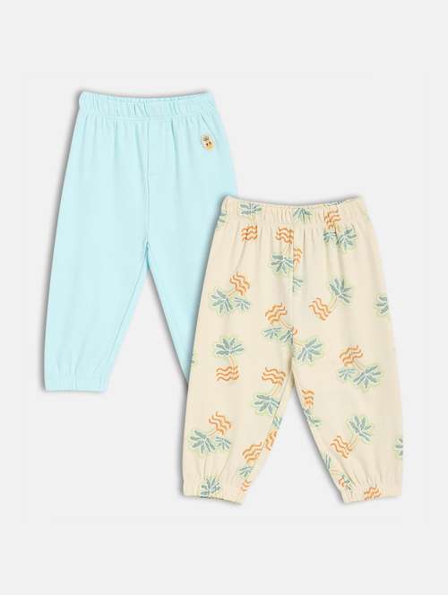 boys pack of 2 printed winterwear jogger - 22107966 -  Standard Image - 0