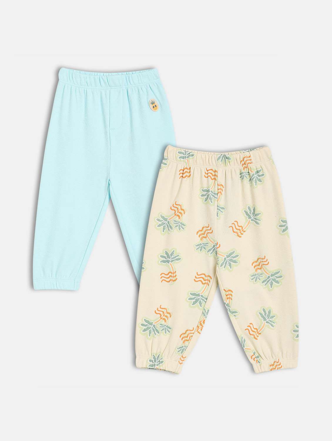 boys pack of 2 printed winterwear jogger