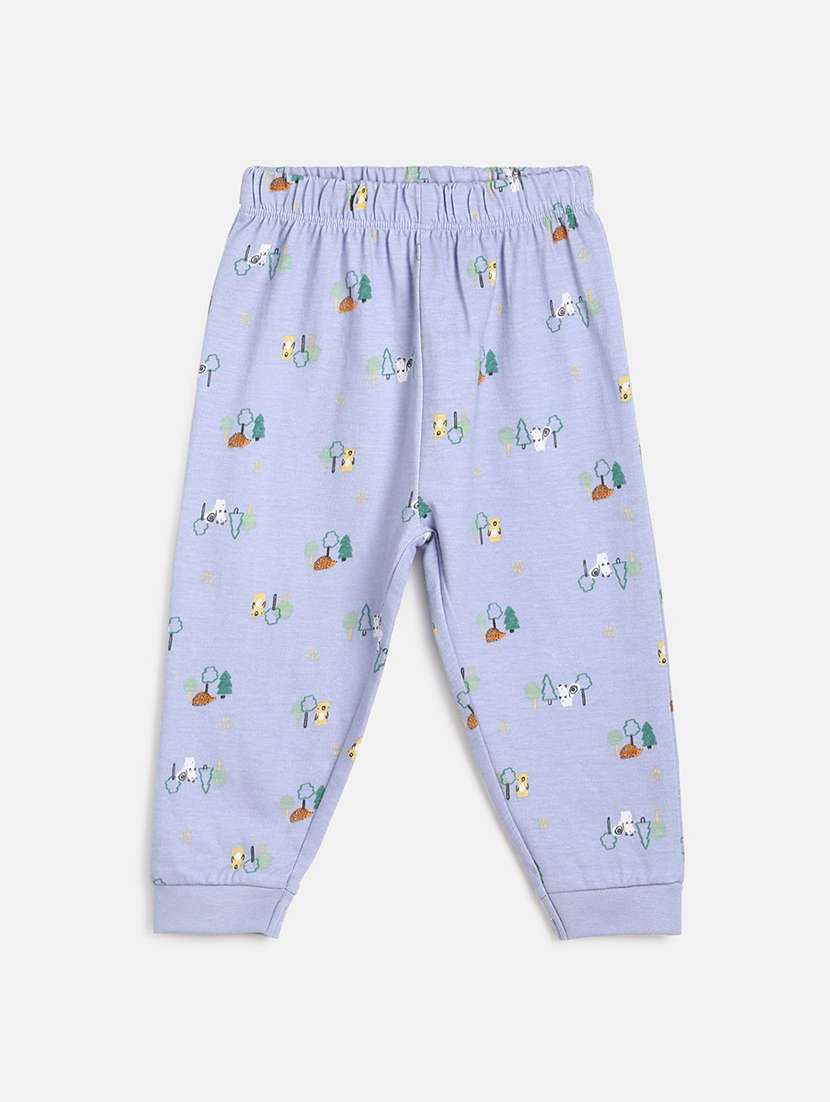 boys pack of 3 printed winterwear jogger - 22107977 -  Standard Image - 5