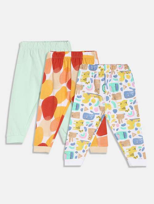 boys pack of 3 printed winterwear jogger - 22107992 - Standard Image - 0