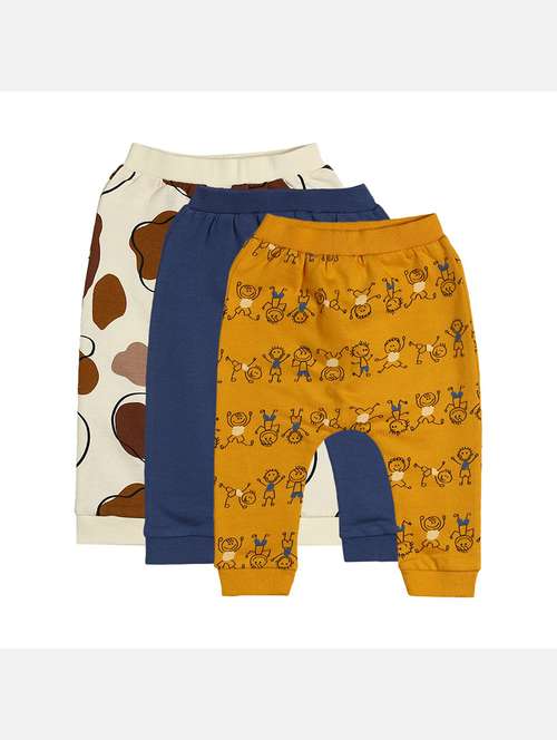 boys pack of 3 printed winterwear jogger - 22107998 -  Standard Image - 0