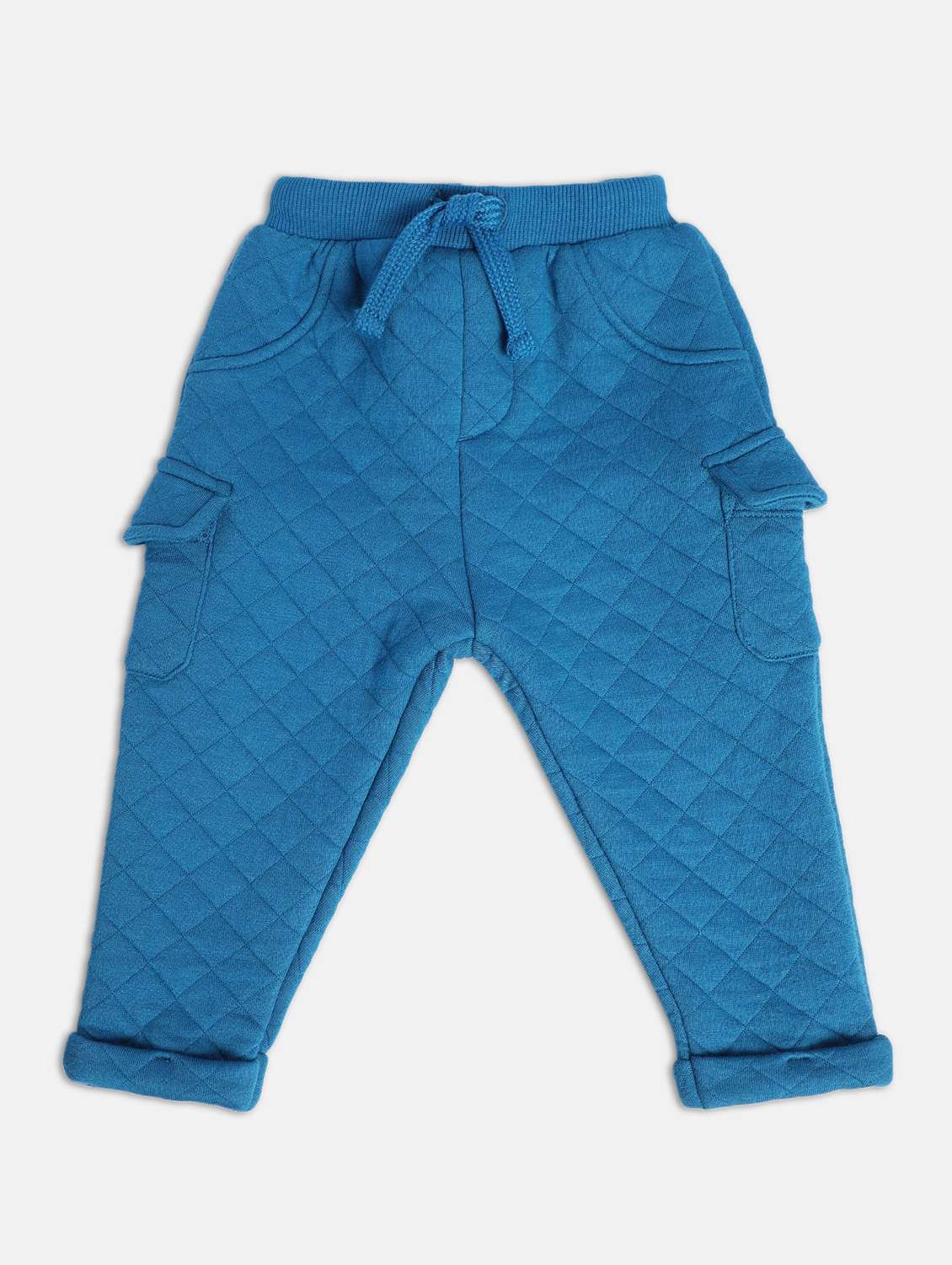 boys textured mid rise pyjama