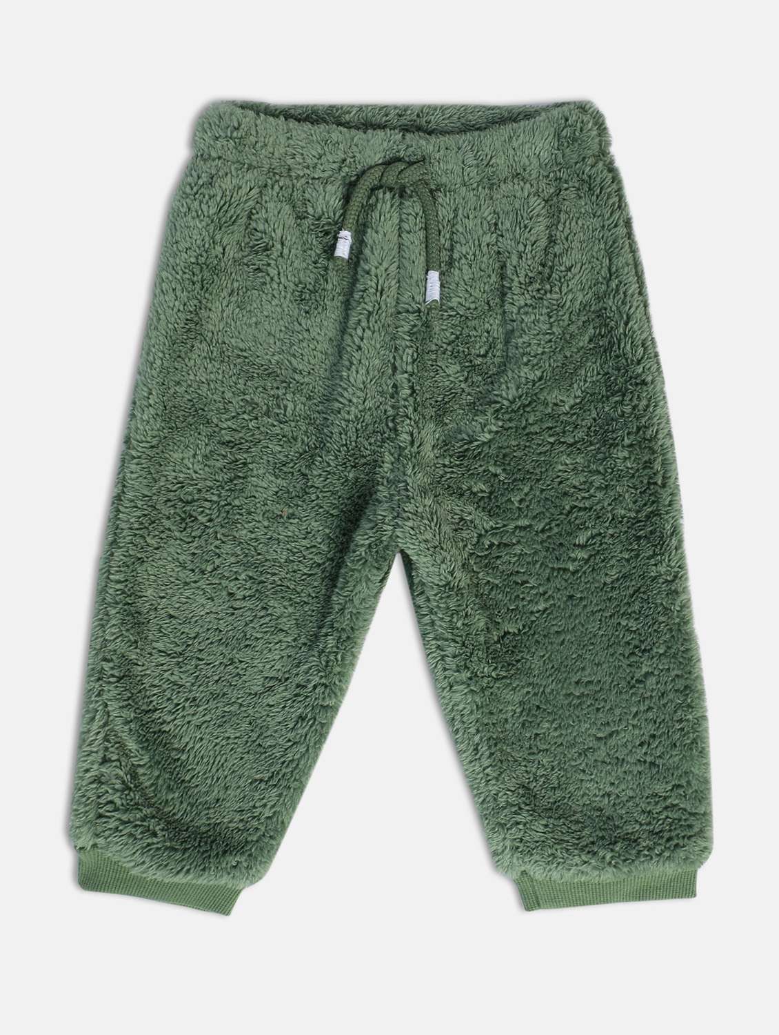 boys solid mid rise jogger
