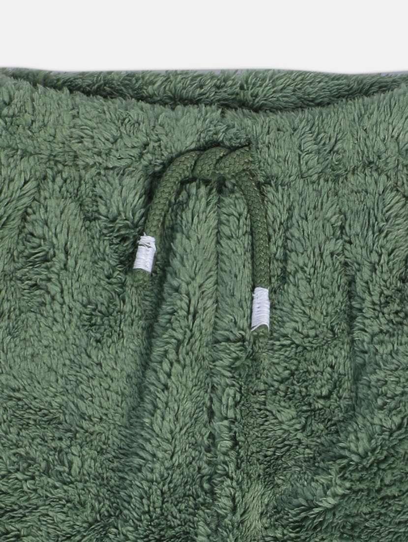 boys solid mid rise jogger - 22108026 -  Standard Image - 3