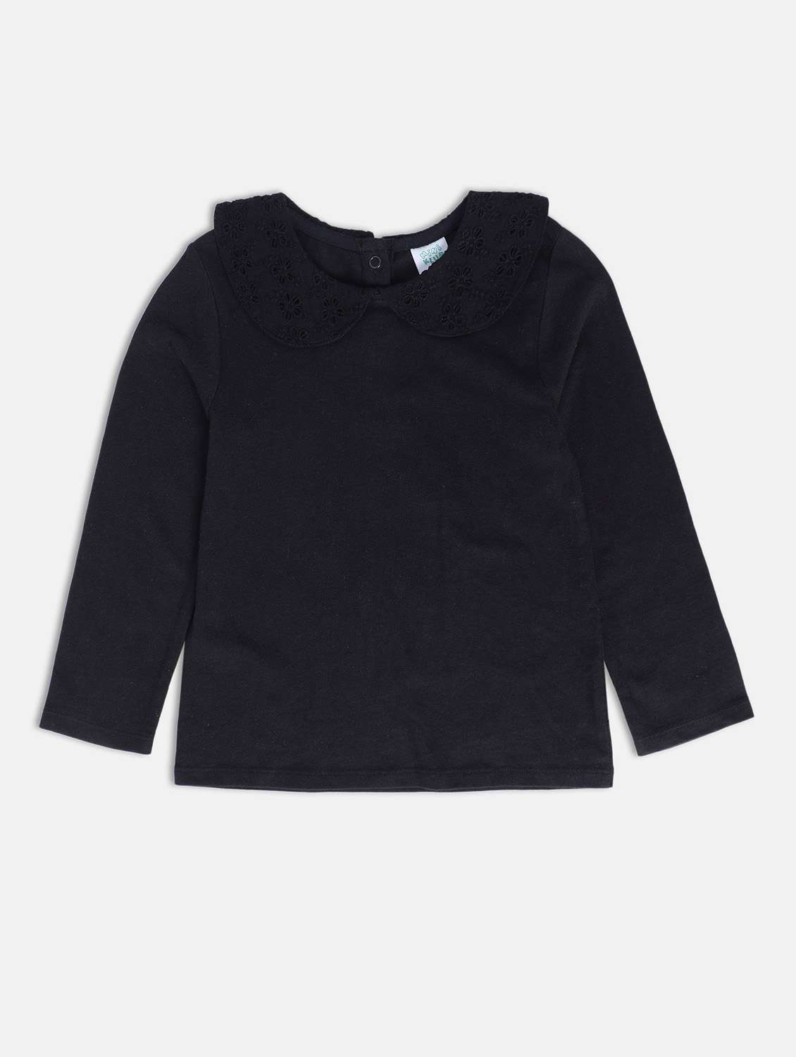 girls checkered round neck dungaree dress - 22108235 -  Standard Image - 3