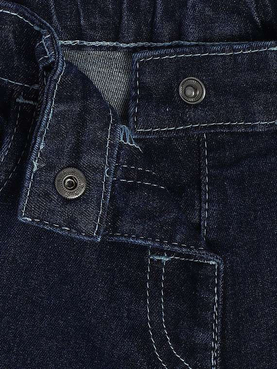 girls washed mid rise relaxed fit jeans - 22108250 -  Standard Image - 3