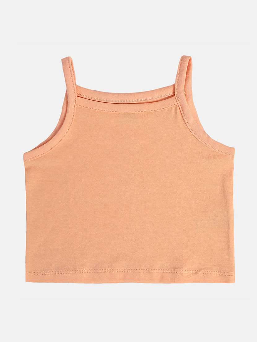 girls pack of 2 solid sleeveless slip - 22108278 -  Standard Image - 3