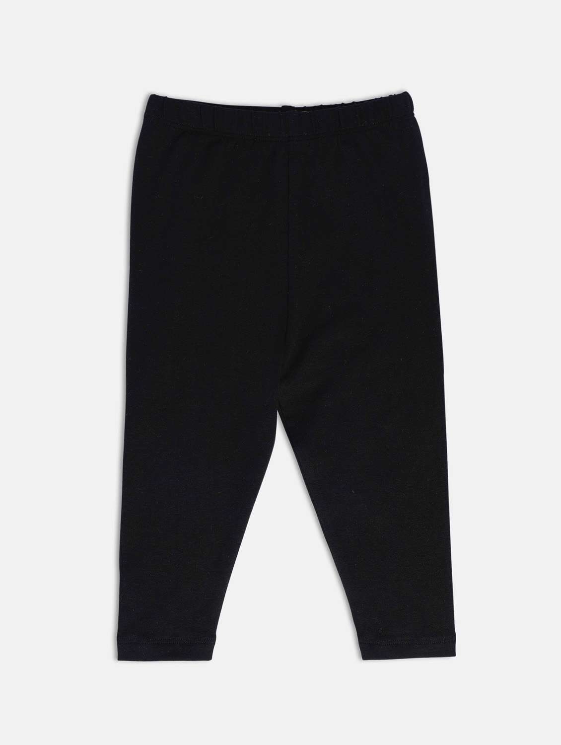 girls solid mid rise legging