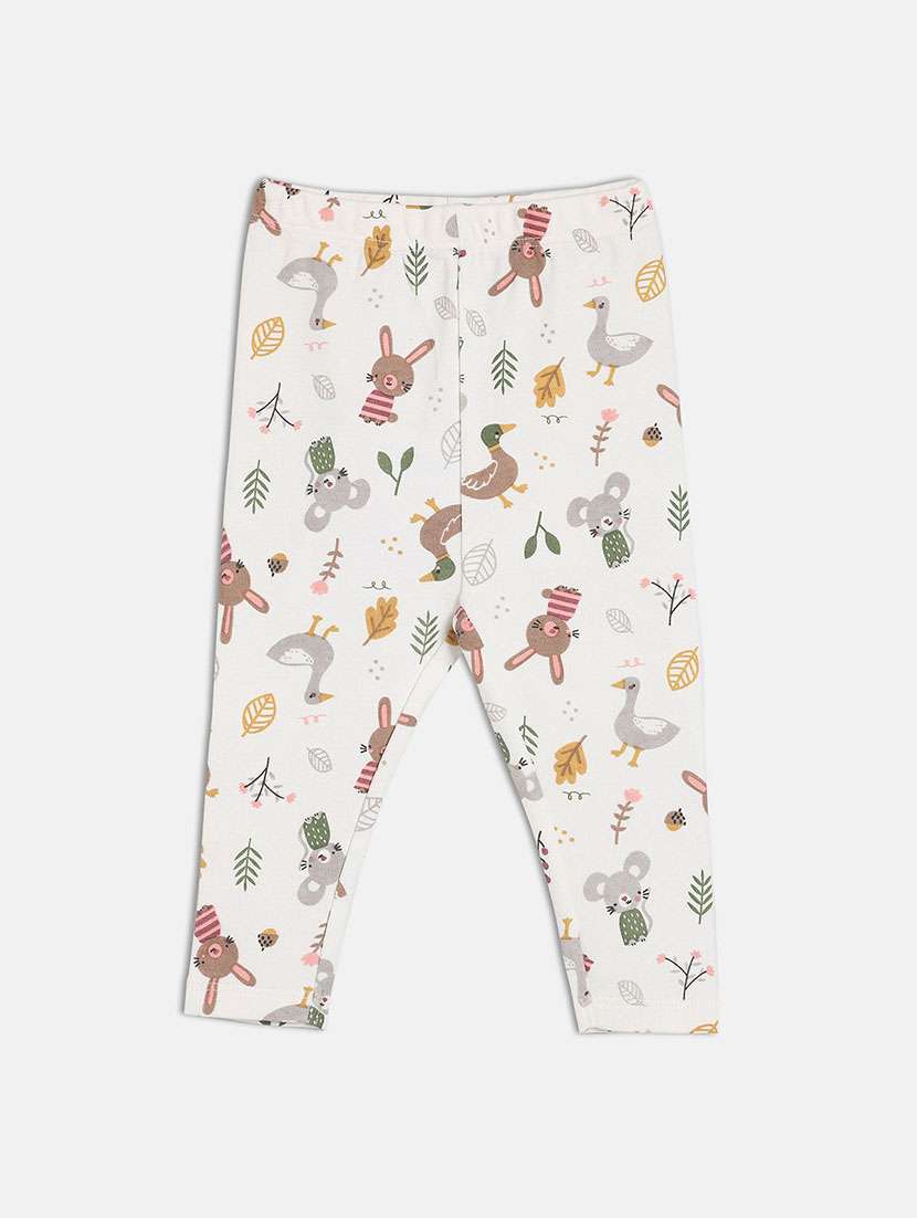 multi colored cotton legging - 22108325 -  Standard Image - 3