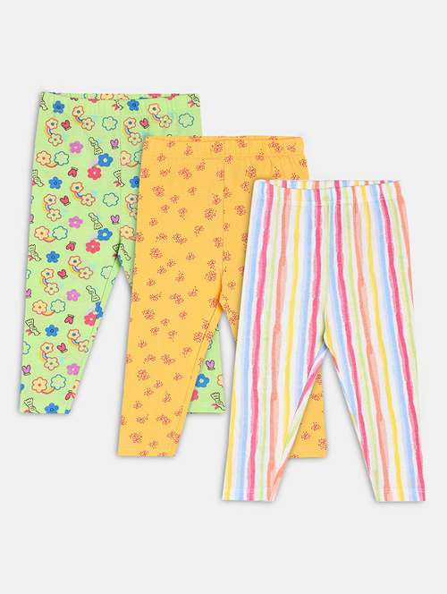 multi colored cotton legging - 22108360 - Standard Image - 0