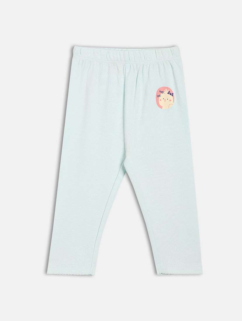 girls pack of 3 printed mid rise legging - 22108381 - Standard Image - 3