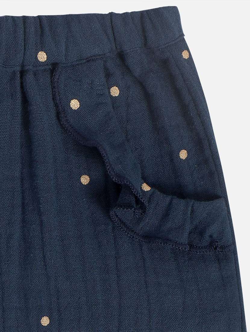 girls printed mid rise trouser - 22108561 -  Standard Image - 3