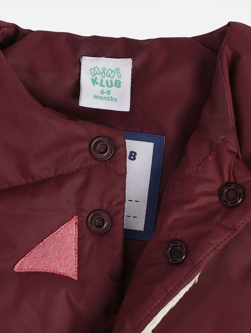 girls patched sleeveless quilted jackets  - 22108583 -  Standard Image - 3